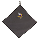 Minnesota Vikings Towel - Grey Microfiber 15" x 15"