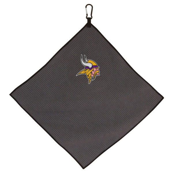 Minnesota Vikings Towel - Grey Microfiber 15" x 15"