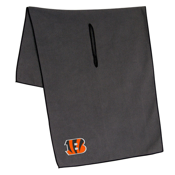 Cincinnati Bengals Towel - Grey Microfiber 19" x 41"