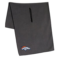 Denver Broncos Towel - Grey Microfiber 19" x 41"