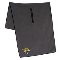 Jacksonville Jaguars Towel - Grey Microfiber 19" x 41"