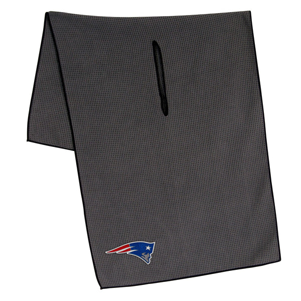 New England Patriots Towel - Grey Microfiber 19" x 41"