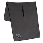 Las Vegas Raiders Towel - Grey Microfiber 19" x 41"