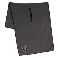 Las Vegas Raiders Towel - Grey Microfiber 19" x 41"