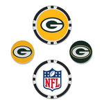 Green Bay Packers Ball Marker Set of four