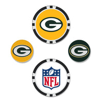 Green Bay Packers Ball Marker Set of four