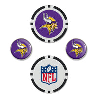 Minnesota Vikings Ball Marker Set of four