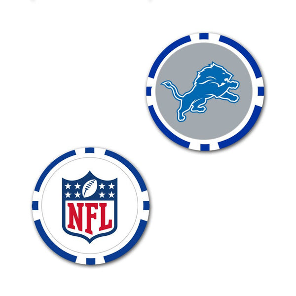 Detroit Lions Ball Marker - Oversized indiv.