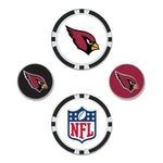 Arizona Cardinals Ball Marker Set of four