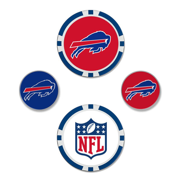 Buffalo Bills Ball Marker Set of four