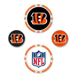 Cincinnati Bengals Ball Marker Set of four