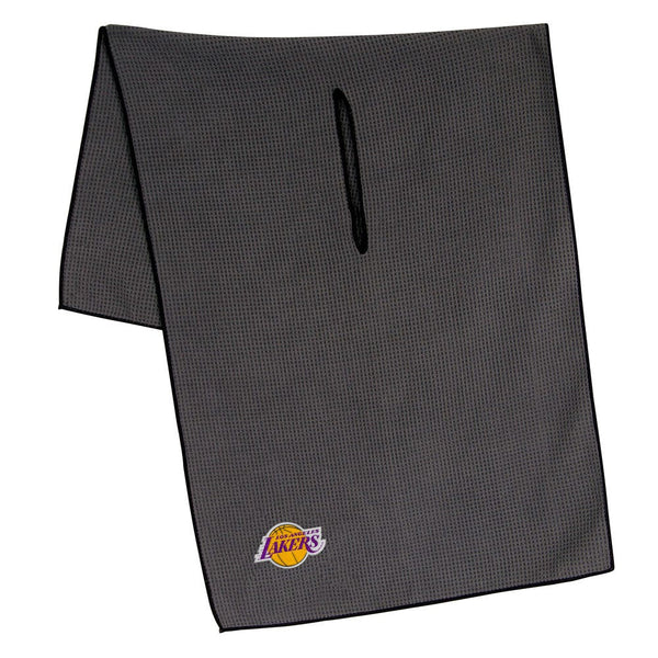 Los Angeles Lakers Towel - Grey Microfiber 19" x 41"