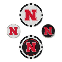 Wholesale-Nebraska Cornhuskers Ball Marker Set of four