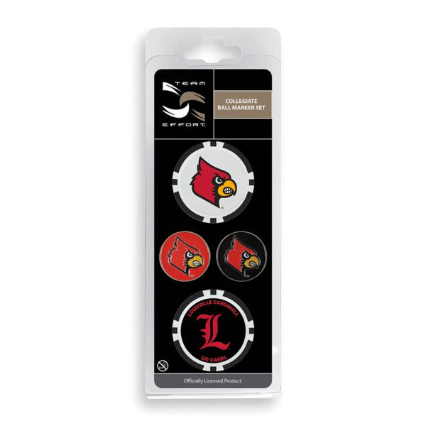 Wholesale-Louisville Cardinals Ball Marker Set of four