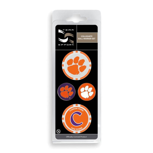 Wholesale-Clemson Tigers Ball Marker Set of four