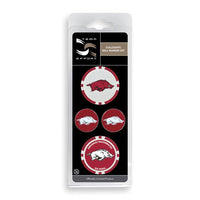 Wholesale-Arkansas Razorbacks Ball Marker Set of four