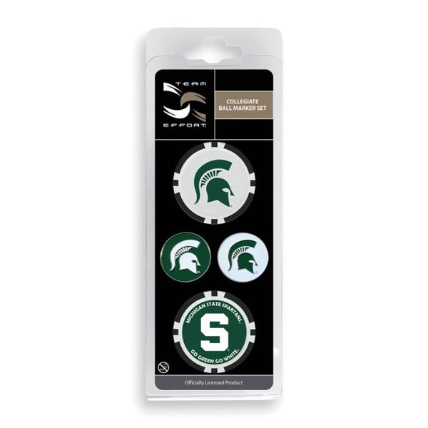 Wholesale-Michigan State Spartans Ball Marker Set of four