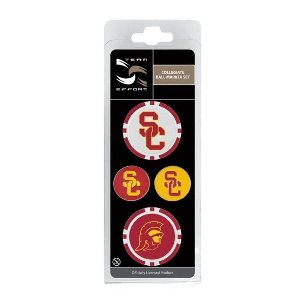 Wholesale-USC Trojans Ball Marker Set of four