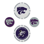 Wholesale-Kansas State Wildcats Ball Marker Set of four