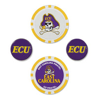 Wholesale-East Carolina Pirates Ball Marker Set of four