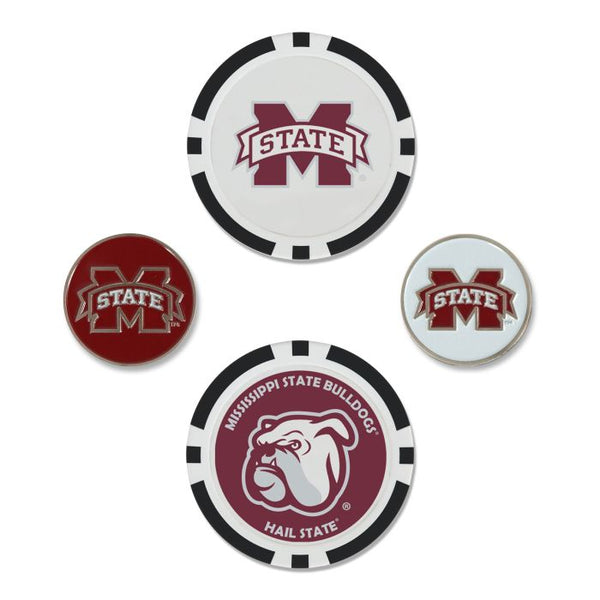 Wholesale-Mississippi State Bulldogs Ball Marker Set of four