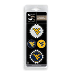 Wholesale-West Virginia Mountaineers Ball Marker Set of four