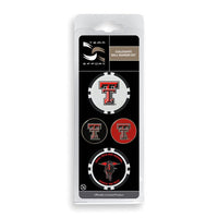 Wholesale-Texas Tech Red Raiders Ball Marker Set of four