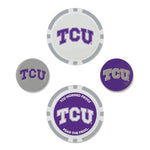 Wholesale-TCU Horned Frogs Ball Marker Set of four