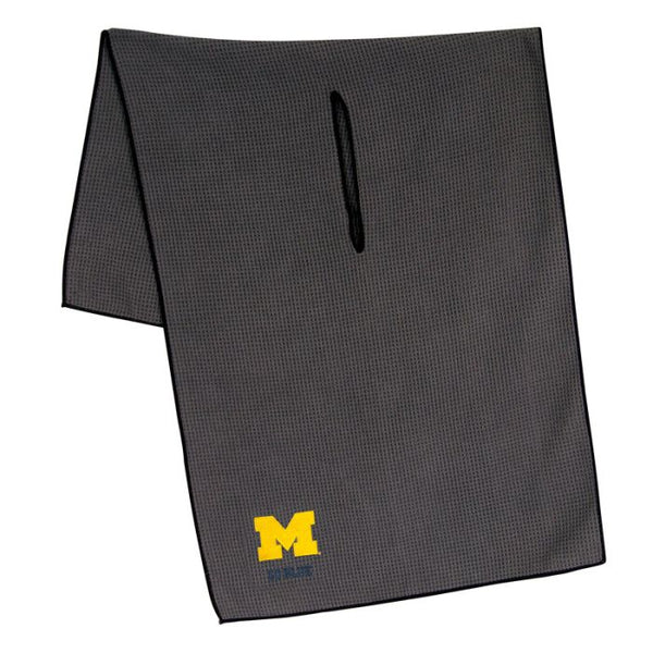 Wholesale-Michigan Wolverines Towel - Grey Microfiber 19" x 41"