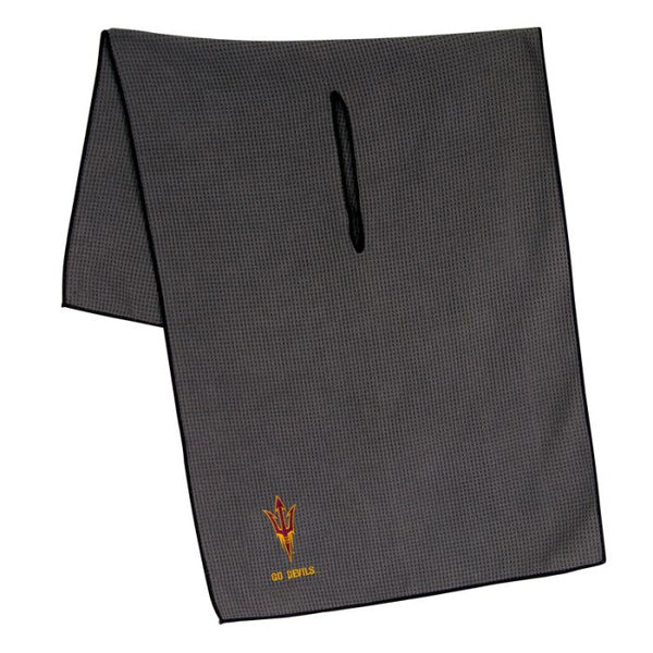 Wholesale-Arizona State Sun Devils Towel - Grey Microfiber 19" x 41"