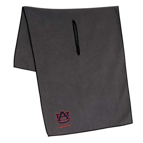 Wholesale-Auburn Tigers Towel - Grey Microfiber 19" x 41"