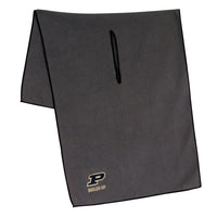 Wholesale-Purdue Boilermakers Towel - Grey Microfiber 19" x 41"