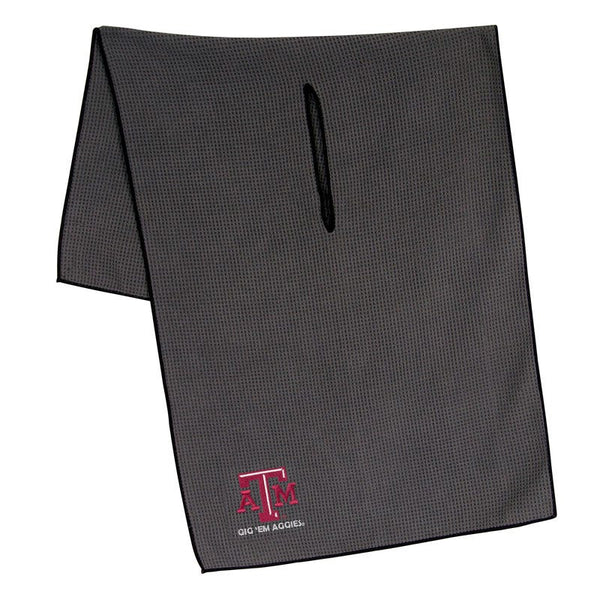 Texas A&M Aggies Towel - Grey Microfiber 19" x 41"