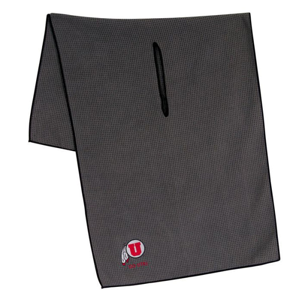 Wholesale-Utah Utes Towel - Grey Microfiber 19" x 41"