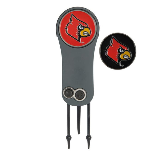 Wholesale-Louisville Cardinals Switchblade Repair Tool &amp; Markers