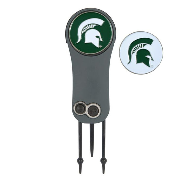 Wholesale-Michigan State Spartans Switchblade Repair Tool &amp; Markers