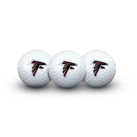 Atlanta Falcons 3 Golf Balls In Clamshell