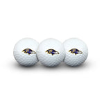 Baltimore Ravens 3 Golf Balls In Clamshell
