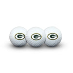 Green Bay Packers 3 Golf Balls In Clamshell