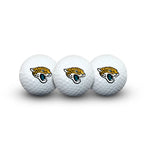 Jacksonville Jaguars 3 Golf Balls In Clamshell