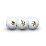 Minnesota Vikings 3 Golf Balls In Clamshell