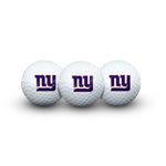 New York Giants 3 Golf Balls In Clamshell