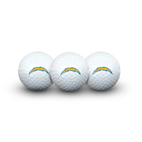 Los Angeles Chargers 3 Golf Balls In Clamshell