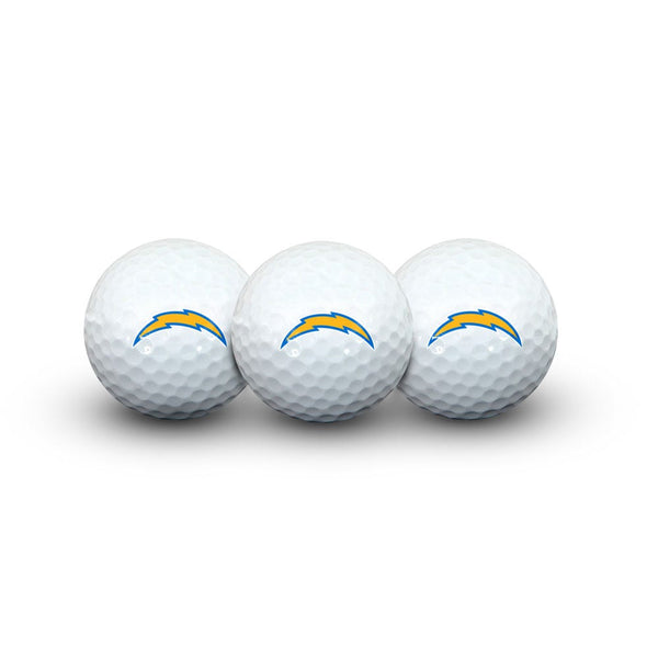 Los Angeles Chargers 3 Golf Balls In Clamshell