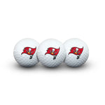 Tampa Bay Buccaneers 3 Golf Balls In Clamshell