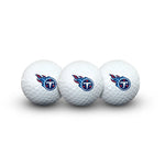 Tennessee Titans 3 Golf Balls In Clamshell