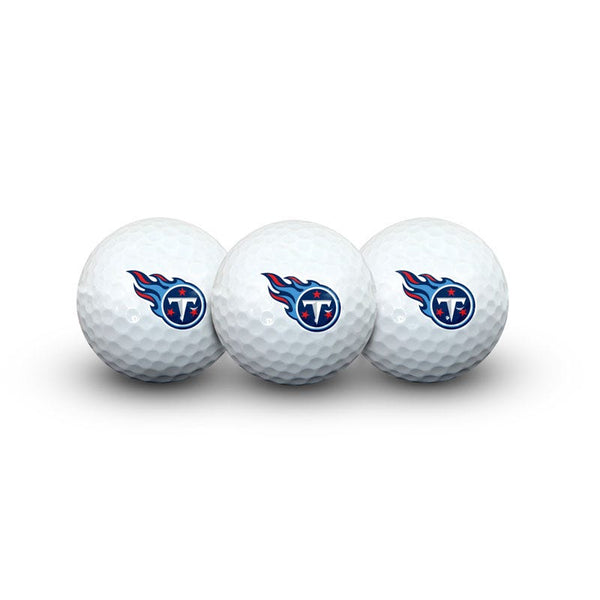 Tennessee Titans 3 Golf Balls In Clamshell