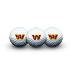Washington Commanders 3 Golf Balls In Clamshell