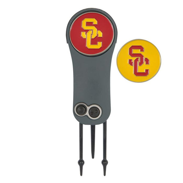 Wholesale-USC Trojans Switchblade Repair Tool &amp; Markers