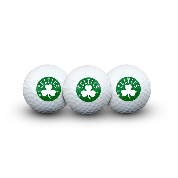 Boston Celtics 3 Golf Balls In Clamshell